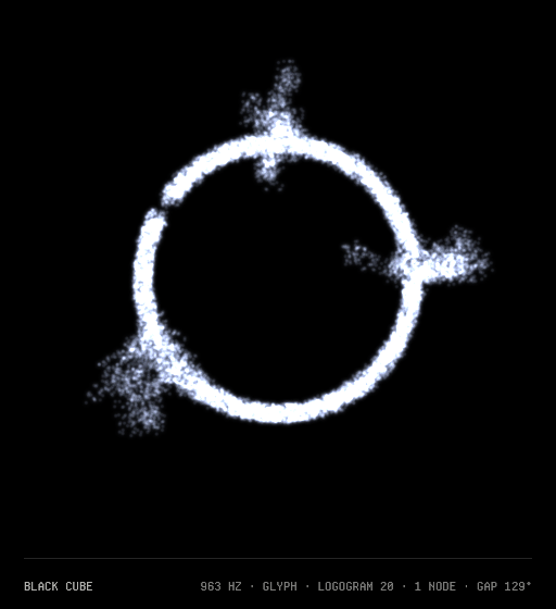 Heptoglyph logogram at 963 Hz
